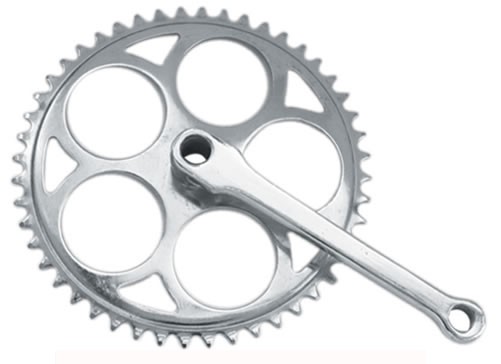 Durable Fixed Gear Bicycle Chainwheel and Crank