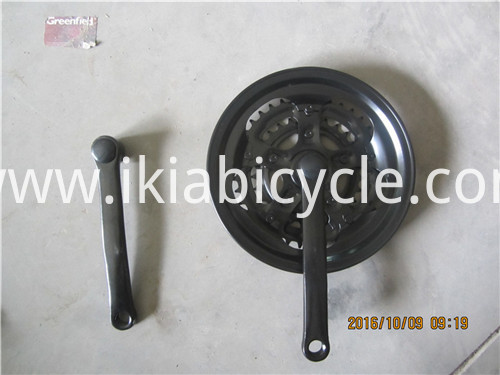 Steel Crank Set With Double Plastic Cover