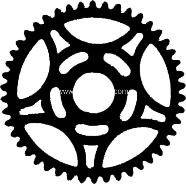 36T/48T Mountain Bicycle Chainwheel and Crank