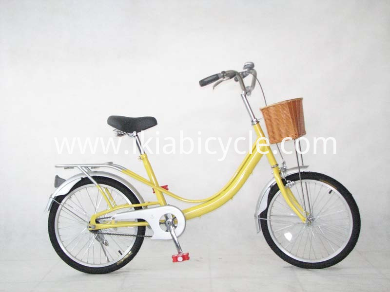 Steel Frame Lady Bicycle with Carrier
