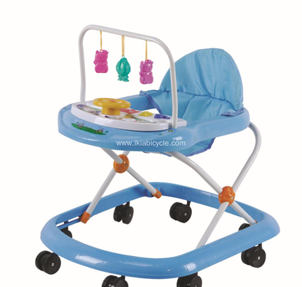 Fancy Car Shaped Baby Walker with Light