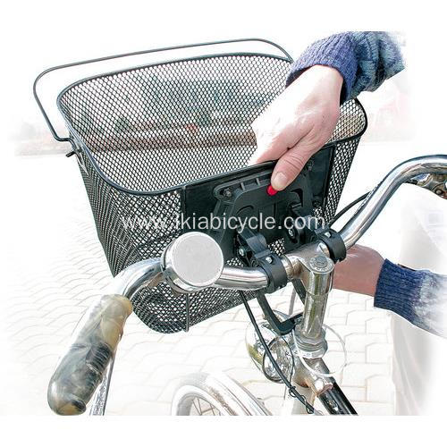Bicycle Basket with Quick Release Fitting
