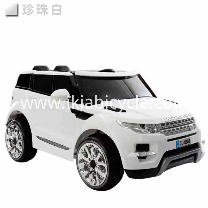 White Color Kid Toy Ride on Car