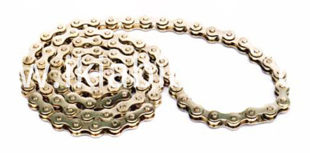 Steel Silver Bicycle Chain Single Speed