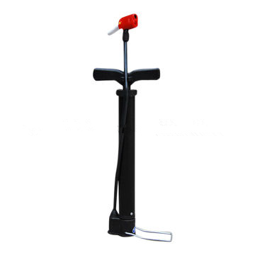 Floor Pump with Gauge