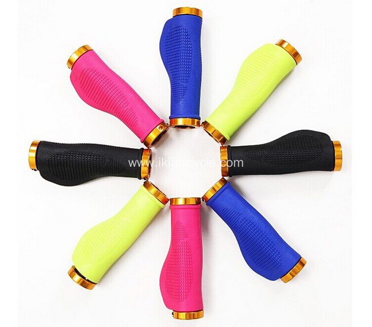 Black Green Color Bike Handle Bar Grip