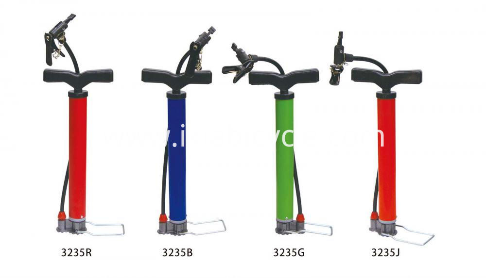 Bicycle Tire Pump with Pressure Gauge