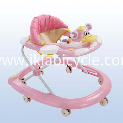 Foldable Rolling Baby Walker