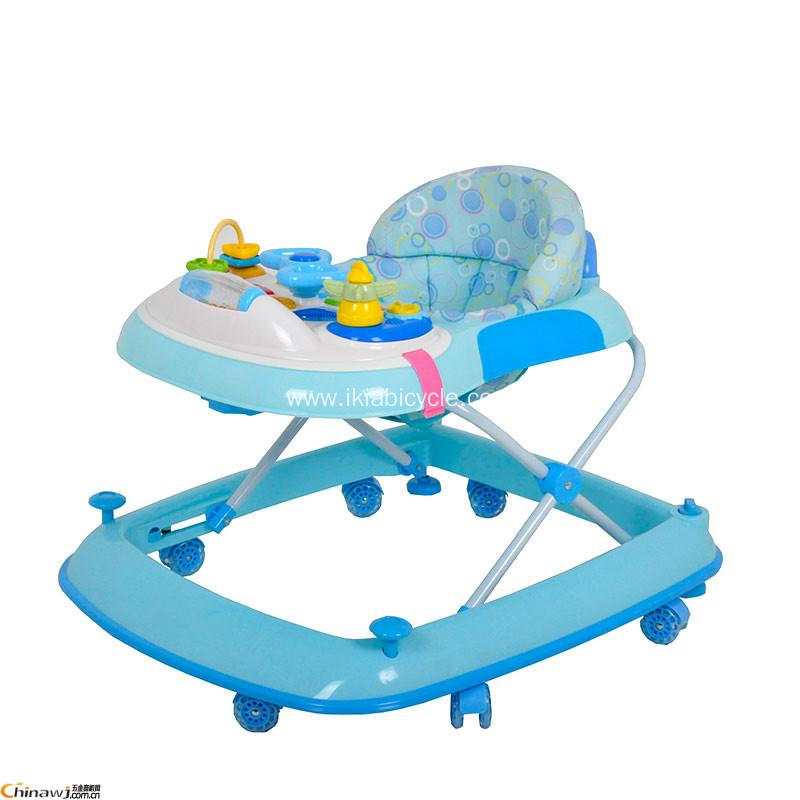 Fancy Car Shaped Baby Walker with Light