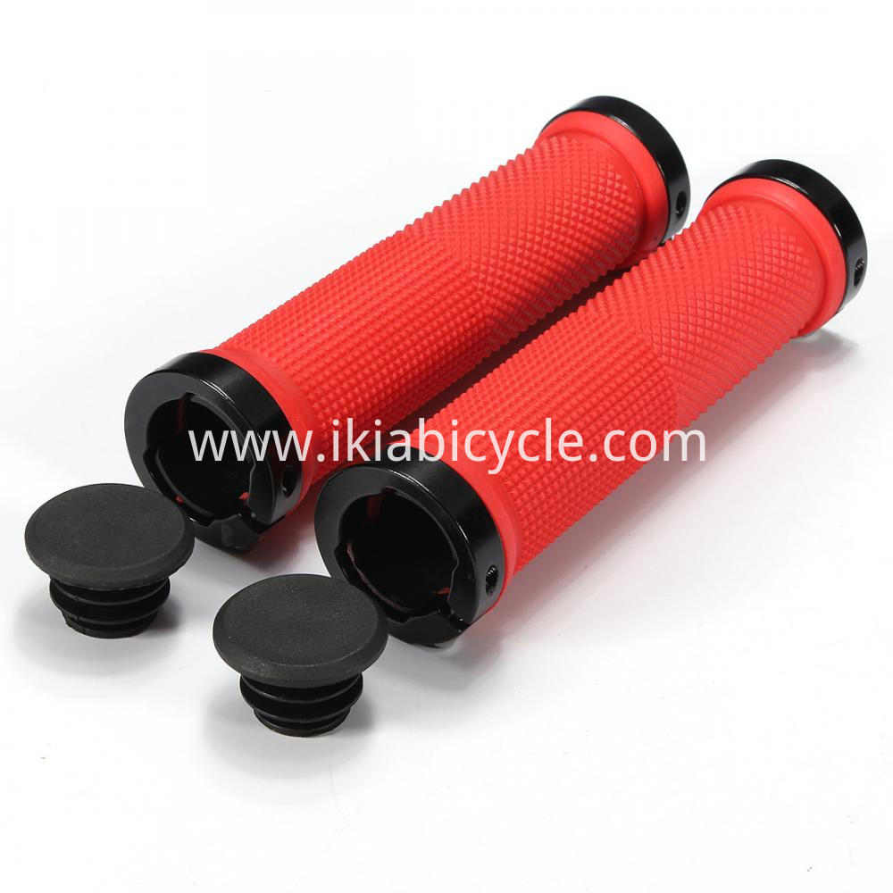 Red Color Handlebar Grips for Mountain Bike