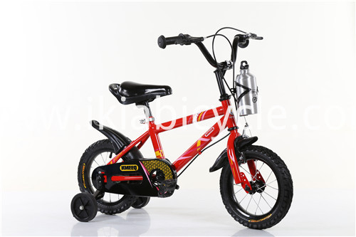 Children Bike with Cushion and Training Wheels