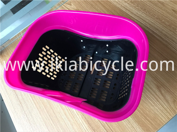New Style and Beautiful Plastic Bicycle Basket