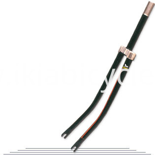 Bicycle Fork Steel Material Bikes Front Fork