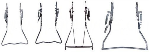 Light Alloy Foldable Bicycle Kickstand