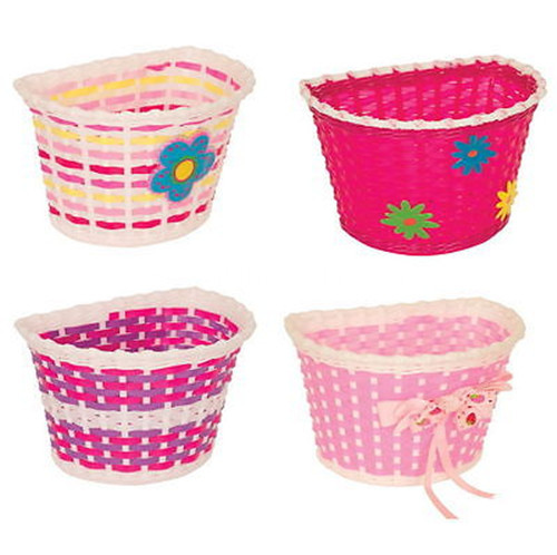 Flower Bike Basket for Kids