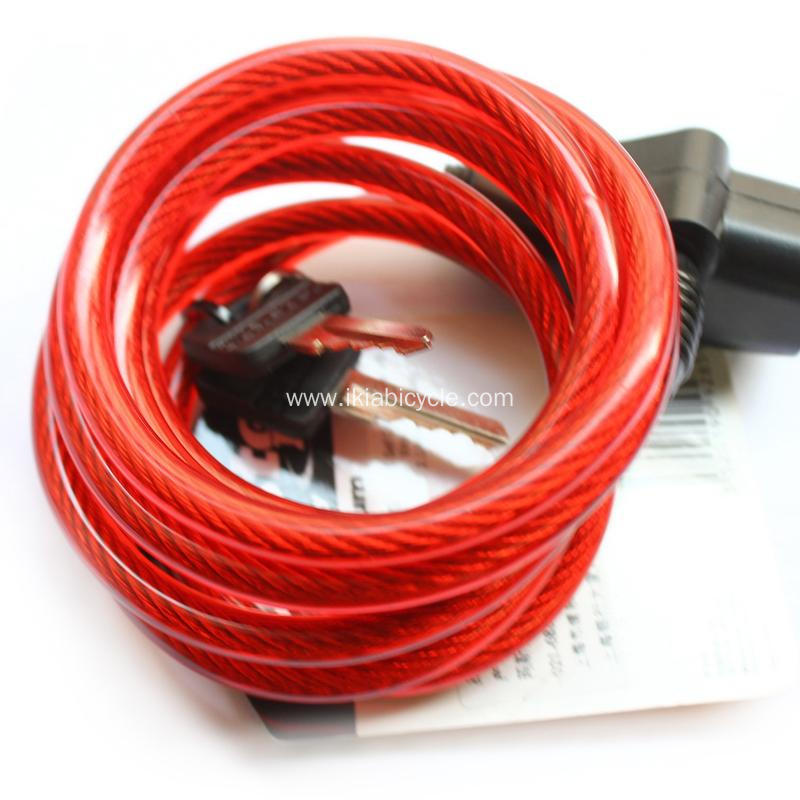 Bicycle Lock Red Chain Lock