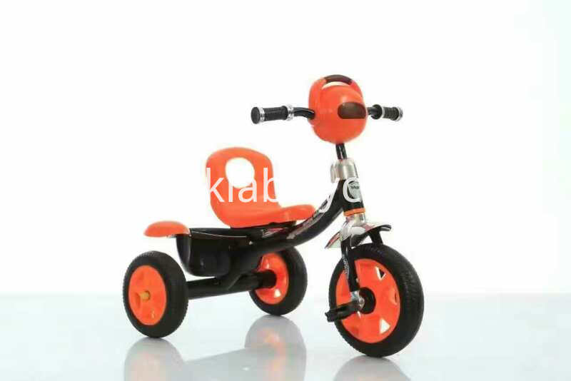 Three Color Steel Frame Child Tricycle