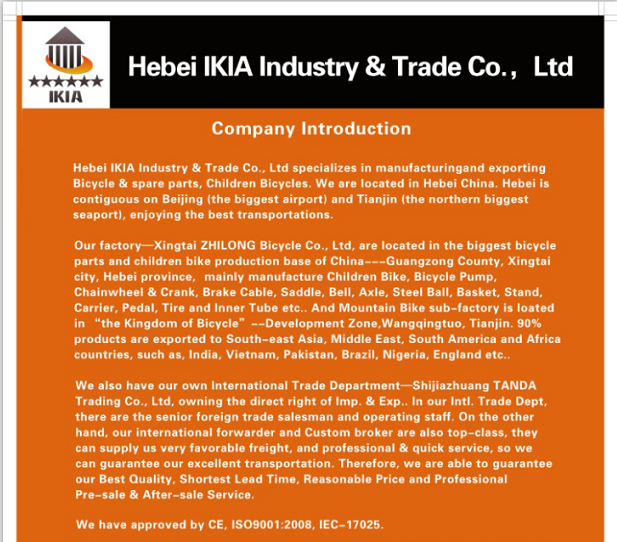 company profile